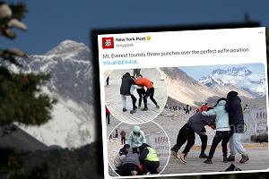 Zamieszanie w okolicach Mount Everest: Turystów skłócił nieoczekiwany incydent. Na miejscu interweniowała straż graniczna.