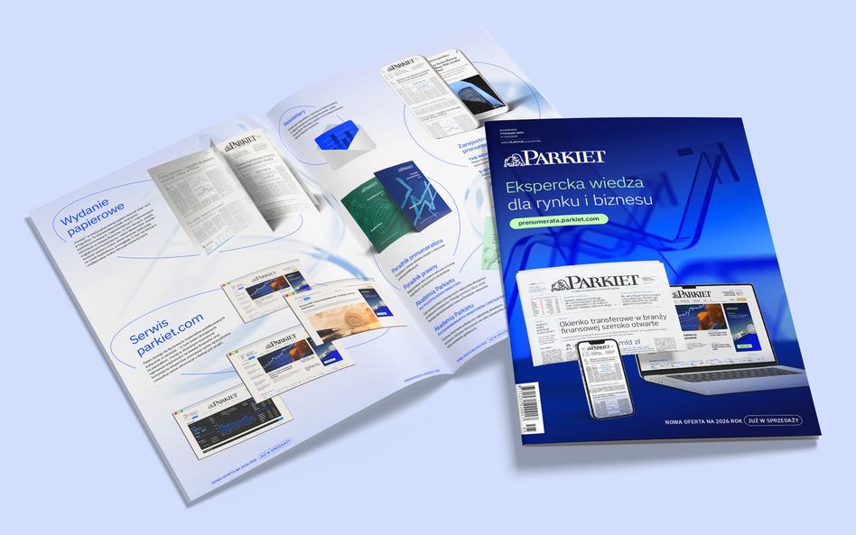 Wyjątkowy dostęp do analiz, prognoz i ekspertyz rynkowych wyłącznie z „Parkietem”
