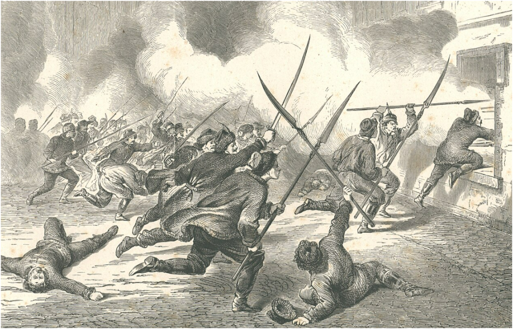 Wiersze powstańcze. Szturm oddziału Jeziorańskiego na Rawę Mazowiecką w styczniu 1863 roku