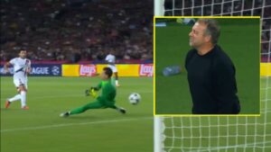 Szczęsny stracił bramkę na 1:2 w doliczonym czasie. Odpowiedź Flicka mówi sama za siebie
