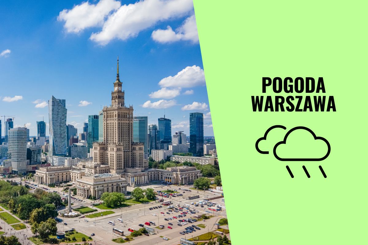 Deszczowa i ponura aura w stolicy. Jakie prognozy mają meteorolodzy?